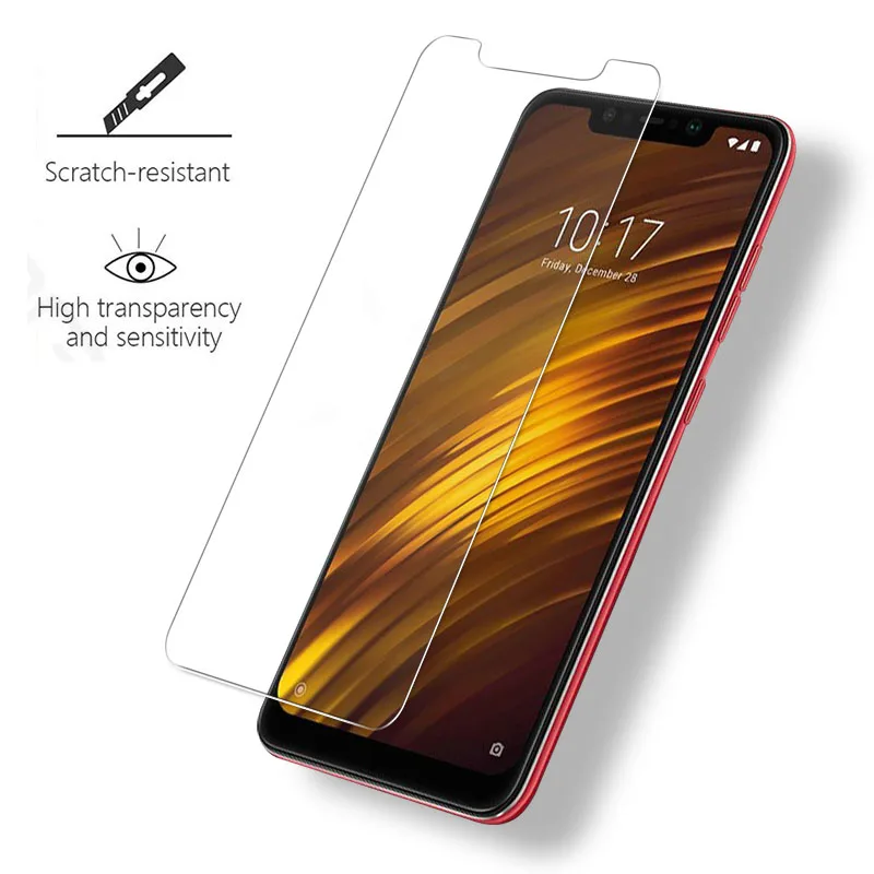 KXM1401_2_Tempered Glass For Xiaomi Pocophone F1 6.18 inch