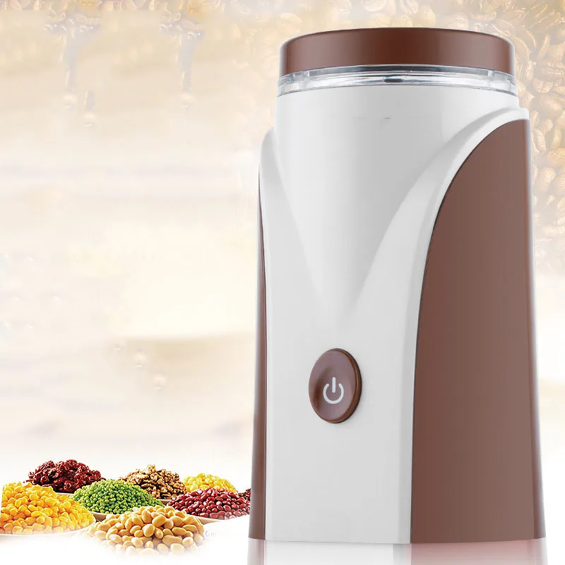 

Electric coffee grinder home automatic stainless steel grinder non-hand shaker