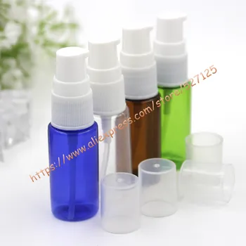 

15ml pretty colors PET mini/samples bottle with white plastic pump.lotion/hand wash/Shampoo/moisturizer/facial water PET bottle