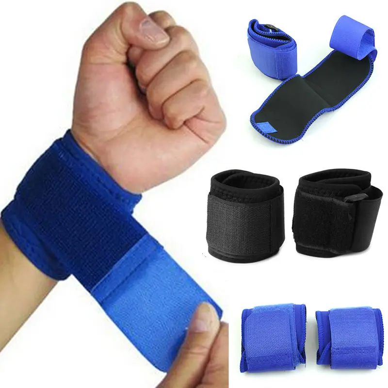 Adjustable Wrist Band Basketball Yoga Unisex Sports Sweatband Wristband