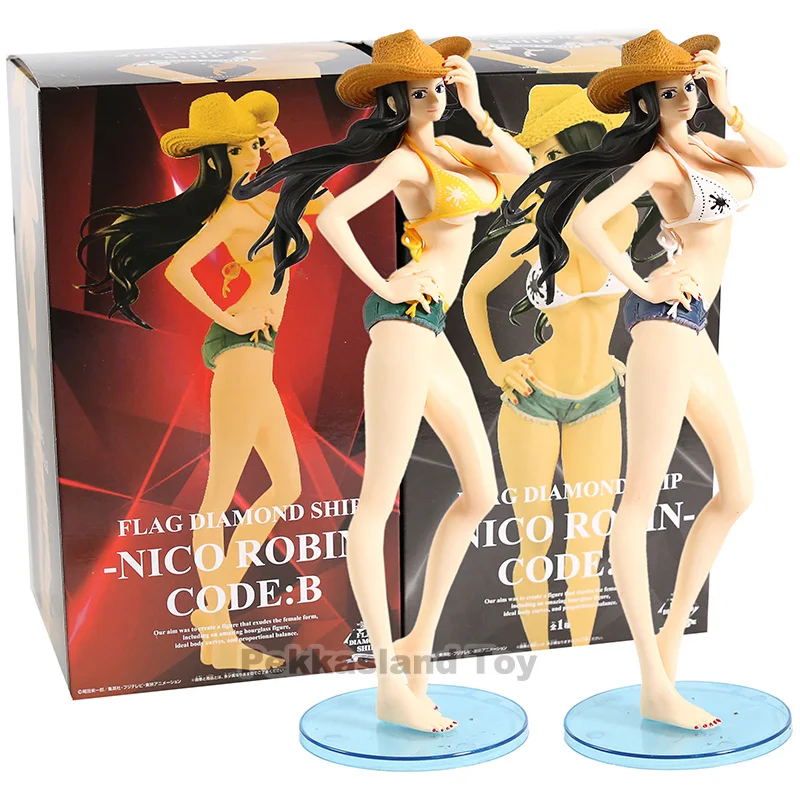 

One Piece Flag Diamond Ship Robin Action Figure 1/7 scale painted figure Code B Nico Robin PVC figure Toys Brinquedos Anime