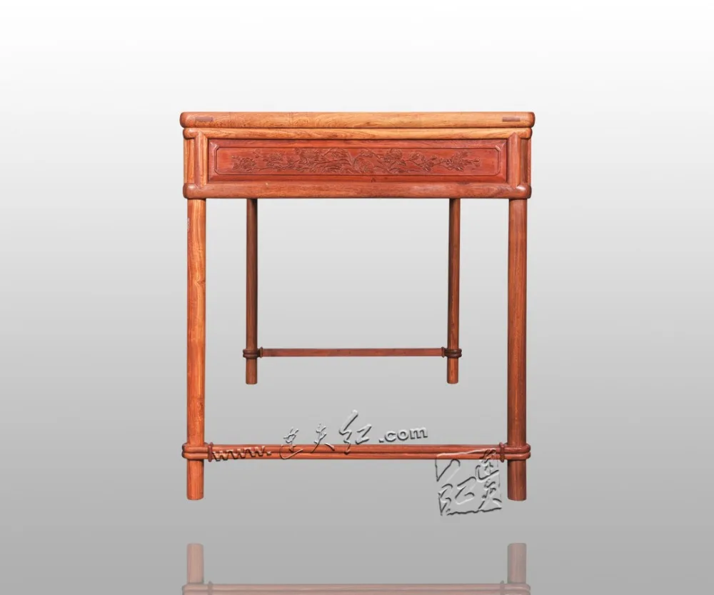 Rectangle Rosewood Office Computer Desk Classical Antique Solid Rectangle Rosewood Office computer Desk Classical Antique Solid Wood Living Room Furniture Annatto Wooden Laptop Table Book Case-in Computer Desks from ... - Rectangle Rosewood Office Computer Desk Classical Antique Solid
