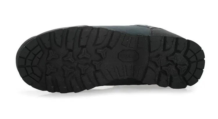 Дышащие мужские походные ботинки; мужские уличные водонепроницаемые походные ботинки; нескользящие кожаные ботинки для альпинизма; походная обувь; 40-45 8037
