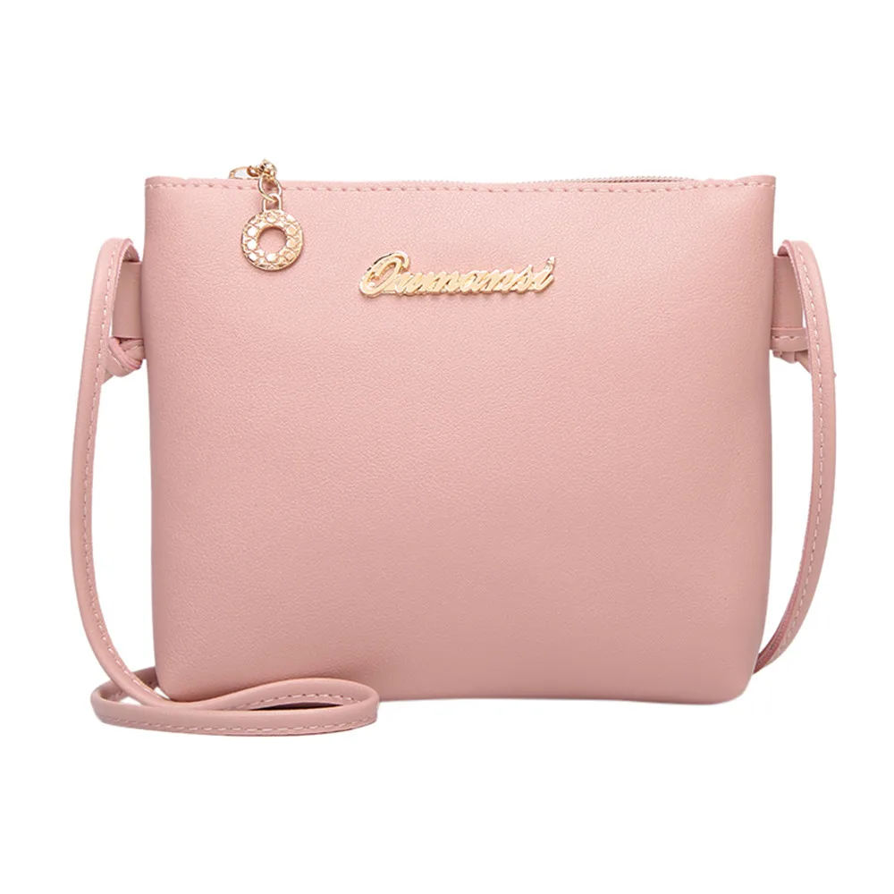 

2018 Women Solid Color Crossbody Bag Messenger Bag Phone Coin Bag Sexy Elegant Messenger Bag#T2