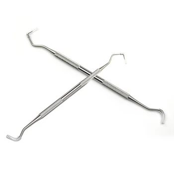 

Double Hook Tooth Dental Explorer Probe Materials Dentalist Dentist Tool Teeth Clean Materials Teeth Care Tool