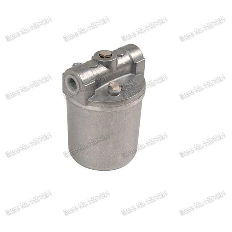 Aluminium oil filter 120L/H Strainer filter 3/8" diesel filter for
