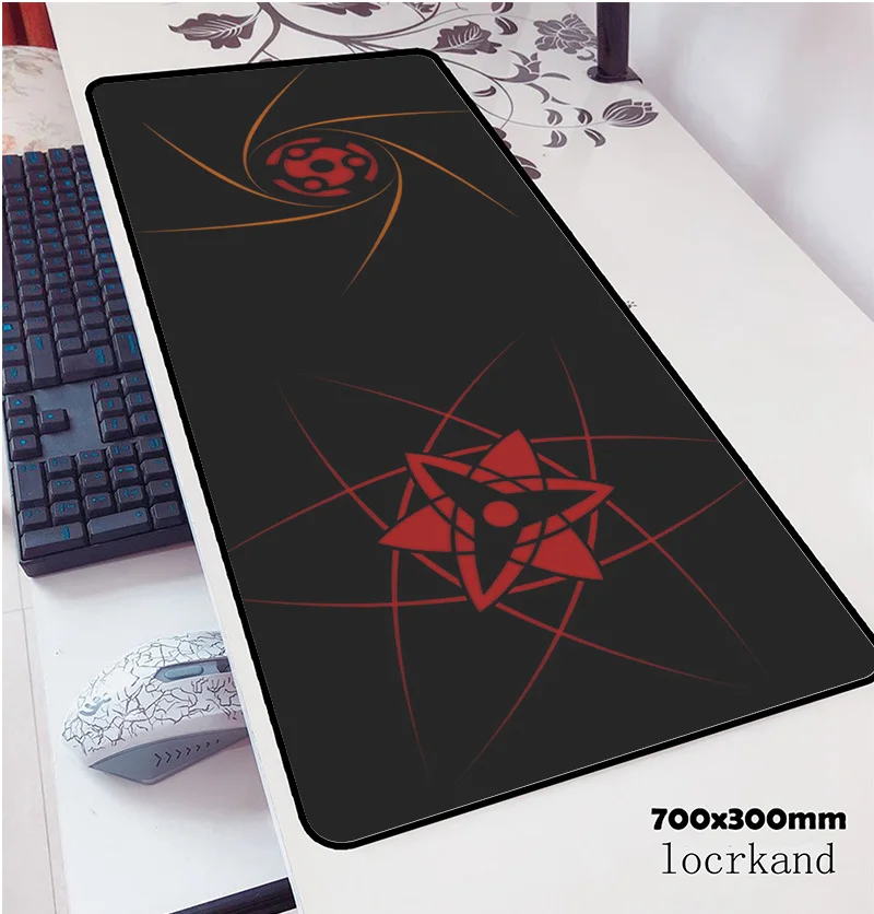 Наруто padmouse 700x300x2 мм коврик для мыши notbook компьютерный настраиваемый игровой