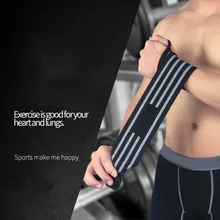 Поддержка запястья 1 шт. длинная Спортивная поддержка запястья нейлоновая эластичная Регулируемая Тяжелая Атлетика Фитнес GymSports одежда