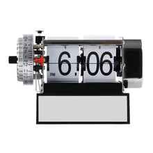 Fashion font b Table b font font b Clock b font Auto Flip font b Clocks
