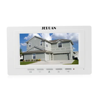 

JERUAN FREE SHIPPING 7 inch video door phone doorbell video door phone intercom system 722W indoor + Power Adapter