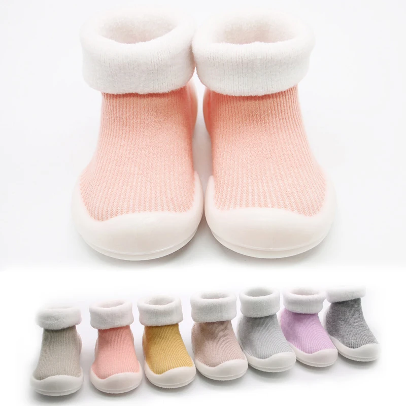 

1pcs/set 2018 The New Cute Rabbit Pattern Newborn Spring Infant Socks Anti Slip Baby Boy Socks with Rubber Soles Baby Girl Socks