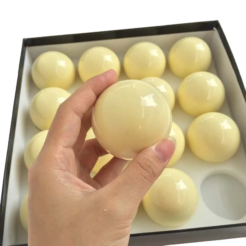 1pc single Magnetic White Ball for Coin Billiard Table 57.25mm Resin Magnetic White Ball