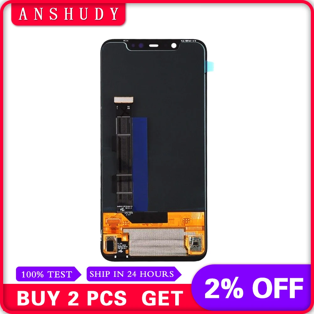 

For xiaomi 6 mi6 LCD Display Panel Module + Touch Screen Digitizer Sensor Assembly