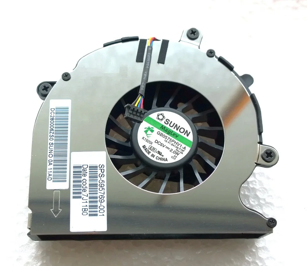 SSEA New Original CPU Cooling Fan for HP Elitebook 8540 8540w 8540P