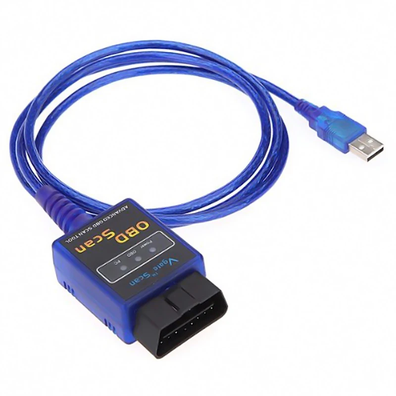 Новая версия ELM 327 V1.5 OBD 2 ELM327 USB интерфейс сканер диагностический инструмент
