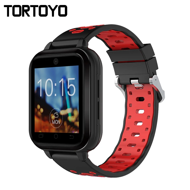 

TORTOYO Q1 Pro 4G Smart Watch Phone Android 6.0 MTK6737 Quad Core GPS 1/8GB Smartwatch Heart Rate Sim Card Support Change Strap