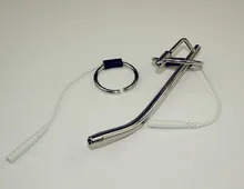 For DIY electric urethral sound head ring Electro wave physical shock therapy equipment catheter penis plug dilator sex toy
