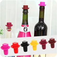 Горячая Распродажа Корея пищевого класса силикагель вакуумная консервационная пробка для винной бутылки Пробка в форме шляпы бутылка для приправ пива пробка