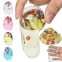 Кристаллический слизик Сделай Сам прозрачный слизик антистресс желе грязь слизим ручная резинка Полимерная глина Лизун Интеллектуальный Пластилин детская игрушка