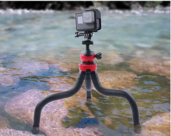 

mini Flexible Octopus Camera Tripod with Ballhead Bundle,Phone Video Gear mini tripod for Phone X Gopro 4 5 6 Samsung
