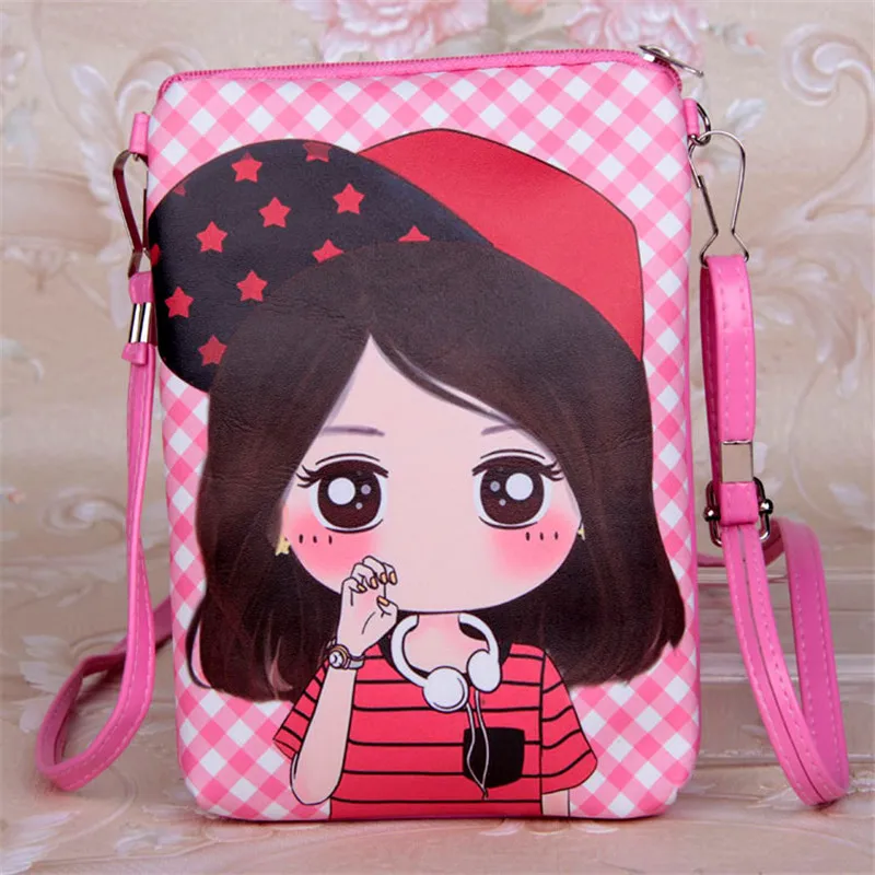 Модная симпатичная сумка на плечо из искусственной кожи для девочек Bao, Женская сумочка, мини сумки через плечо для женщин, подарок для девочек 18,5*12,5 см - Цвет: H