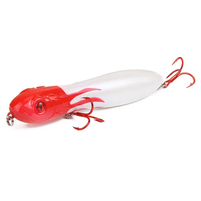 

NEW Bionic Lure Fishing Bait Snake Head Life-like Bionic Bait 3D Eyes Double Hooks Baits