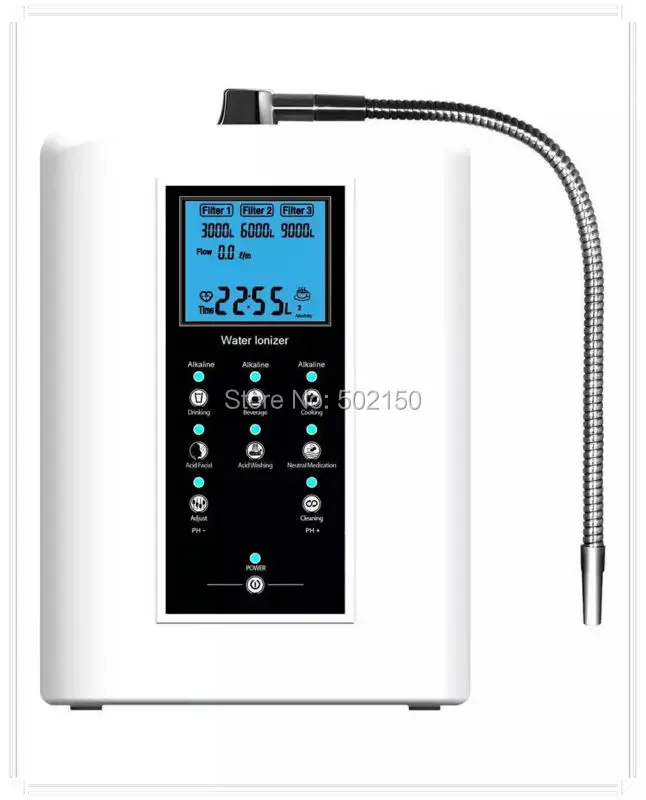 110V OH 806 3W whole house filter,water ionizer japan made 3plates
