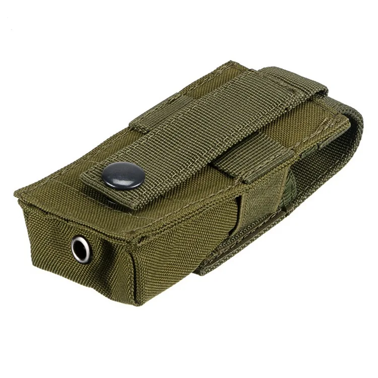 Переносной фонарик сумка 14x5.5 см тактические molle одиночный Mag Чехол Пояс Чемоданчик небольшой Военная униформа