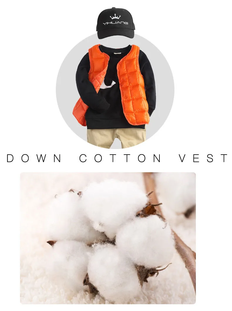 autumn winter little baby girls boys warm vest red black blue green padded boys girls waistcoat kids outerwear jacket coat  2 3 4 5 6 7 8 9 10 years waistcoat boys kids sleeveless jacket for kids  girls winter vest kids vest boys (11)