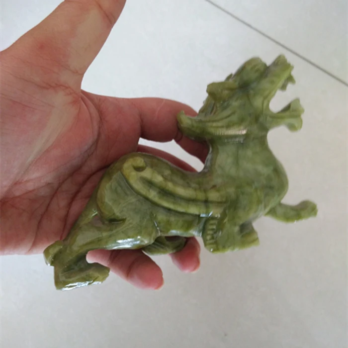 

Natural jade Pixiu crafts lucky feng shui home decoration room office desk ornaments