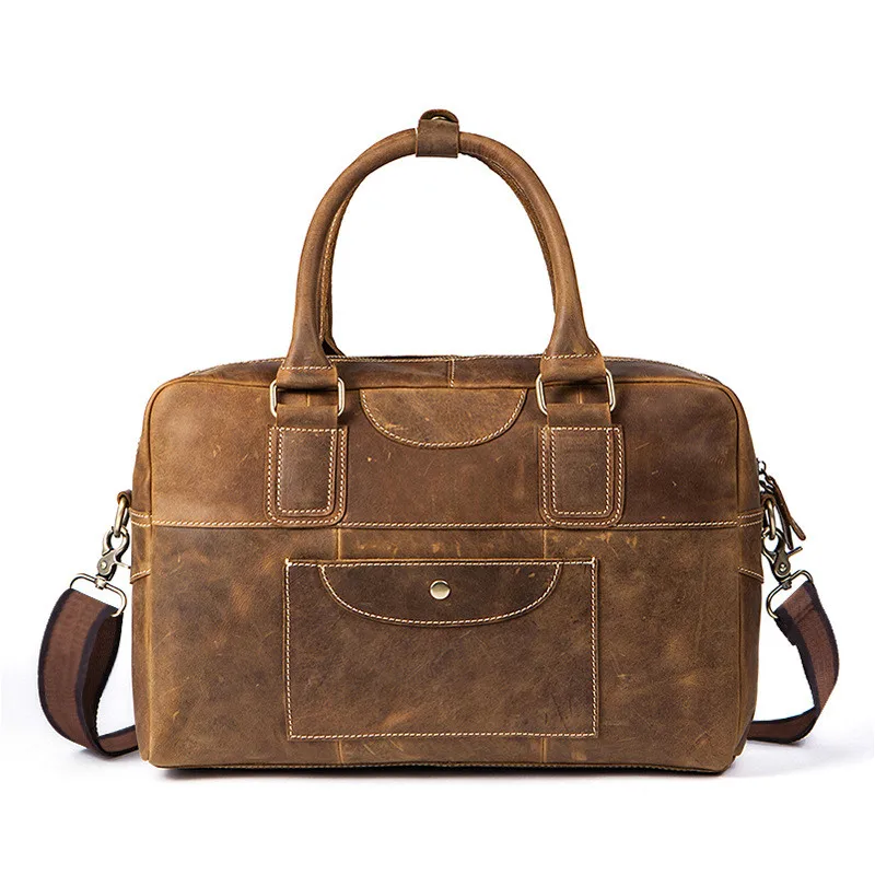 

Genuine Leather Travel Bag For Men Duffel Packing Cubes Luggage Organizer Leather Travel Handbag Bagpack Business Bag