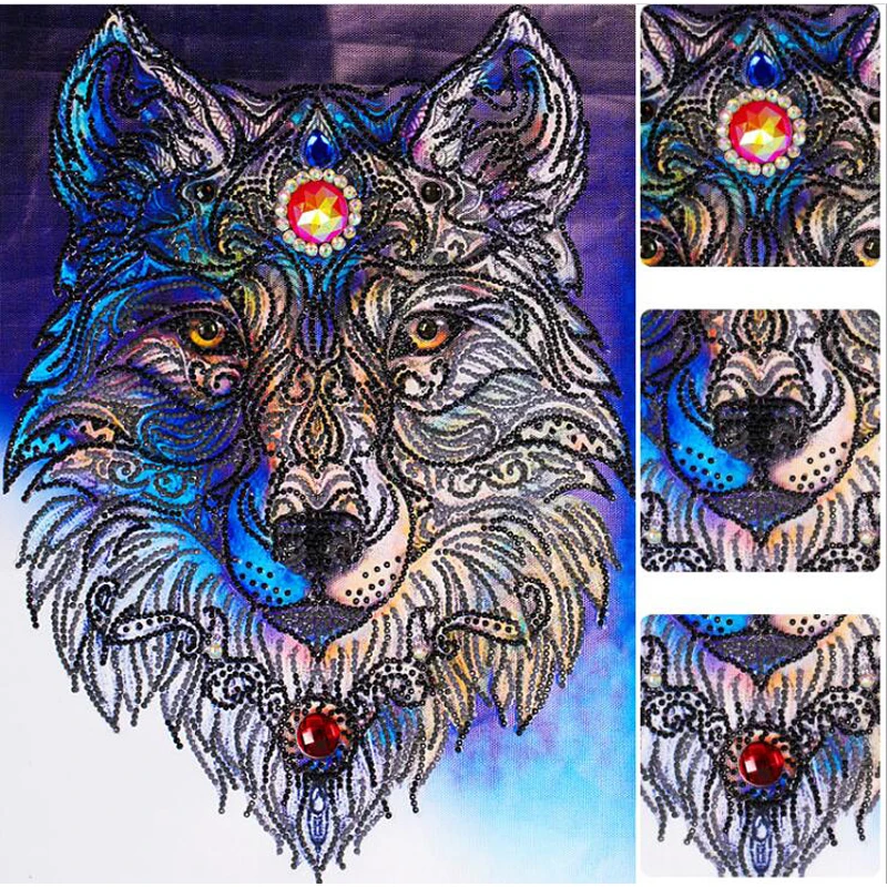 5D Shaped DIY Diamond Painting Embroidery Floral Mosaic Rhinestone Christmas Home Decoration | Дом и сад