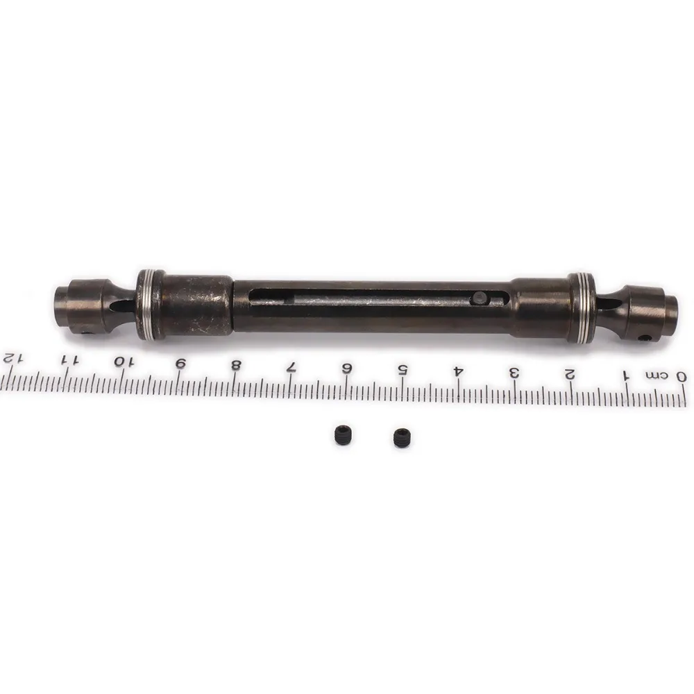 Iron 106-138mm Universal Driven Shaft Dogbone For Rc Hobby Model Car 1/10 Tamiya CC01 Upgraded Hop-Up Parts Crawler FJ CRUISER