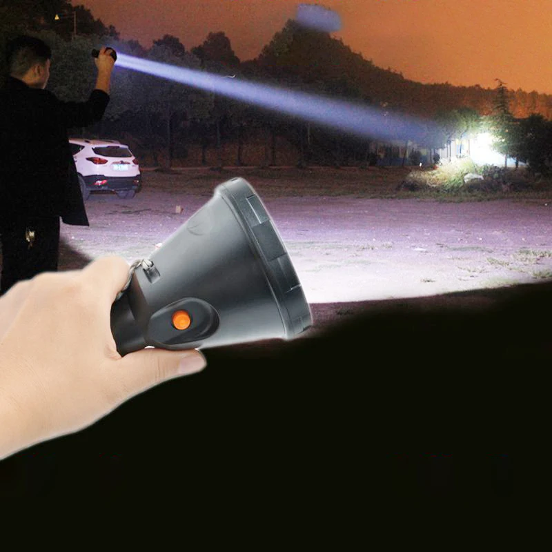 

Portable Hand-Held Hunting Led Flashlight Rechargeable Lamp Outdoor Lighting For Fishing Hunting