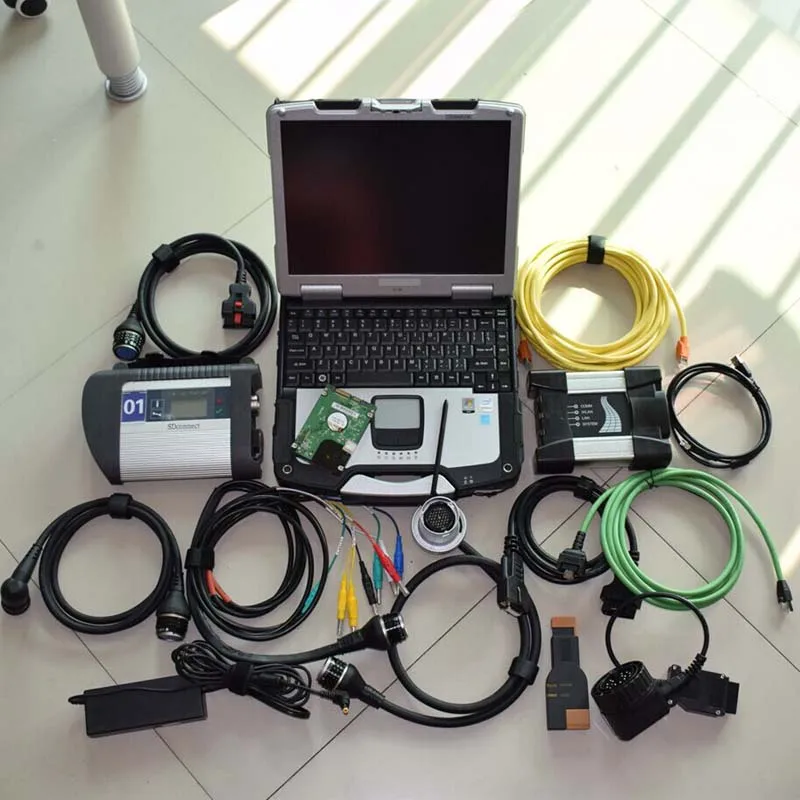 2в1 1 ТБ HDD/SSD программное обеспечение для BMW Icom Next MB Start 4 SD Подключение C4