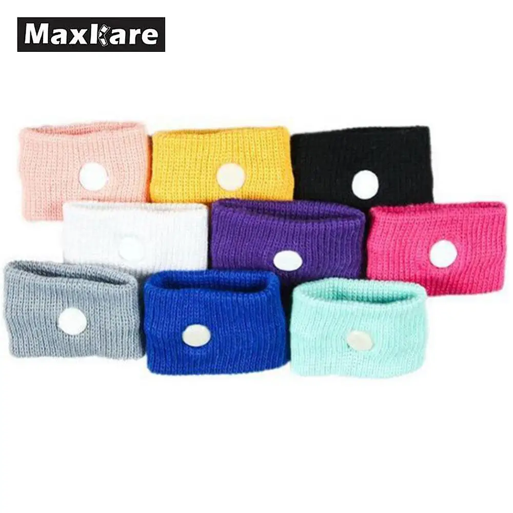

2Pcs Travel Morning Sickness Wrist Band Anti Nausea Car Van Sea Plane Wristband anti-motion sickness bracelet strap Boats