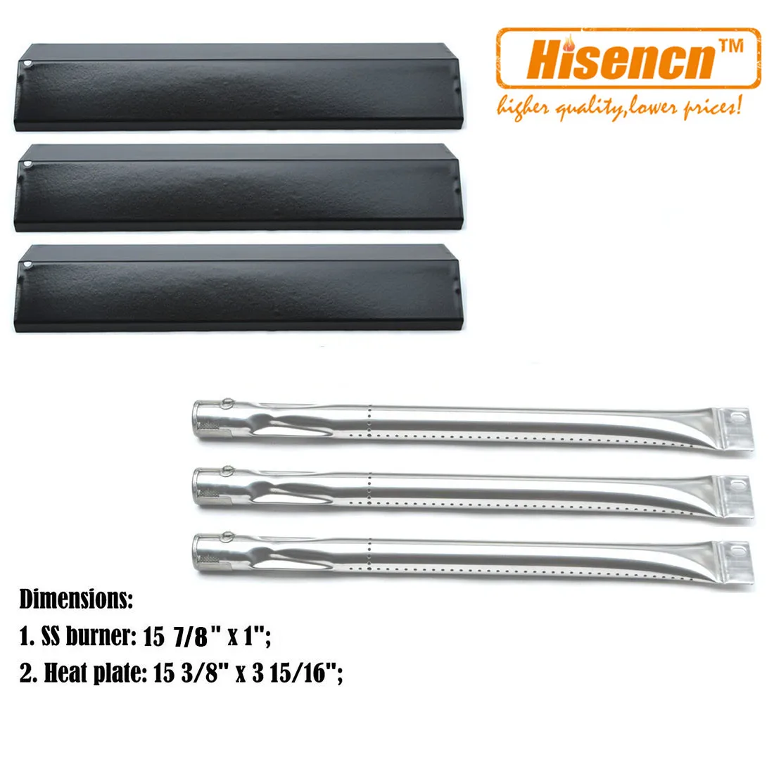 Hisencn BBQ Brinkmann Pro Series 8300 3 Burner 810 8300 W Replacement