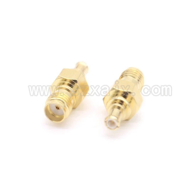 

RF SMA female to MCX male connector with SMA Jack to MCX plug adapter for DS0201 /DSO201/ DSO /DS203 oscilloscope (OSC)