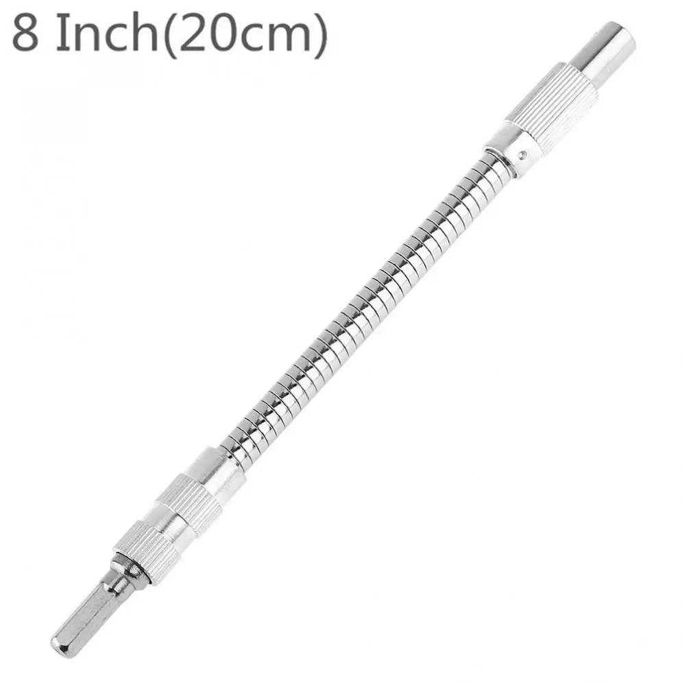 Universal 200mm Flexible Hose Electric Drill Connecting Soft Shaft With