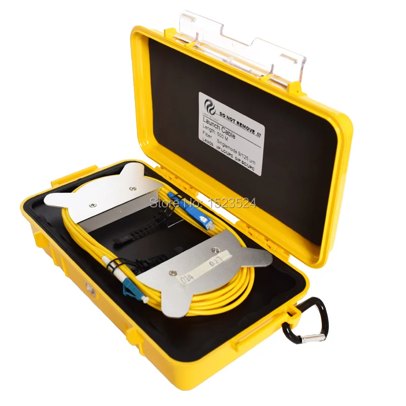 OTDR Dead Zone Eliminator волоконные кольца волоконно оптический Launch Cable Box SM 1310/1550nm 500M LC/UPC