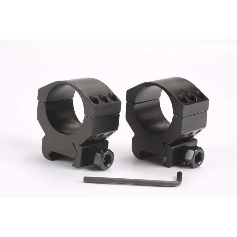 Tacticle Heavy Duty Low Profile 6 Bolts 30mm Scope Rings 20mm Picatinny Weaver Rail Rifle Scope Mount Hunting Caza Accessories