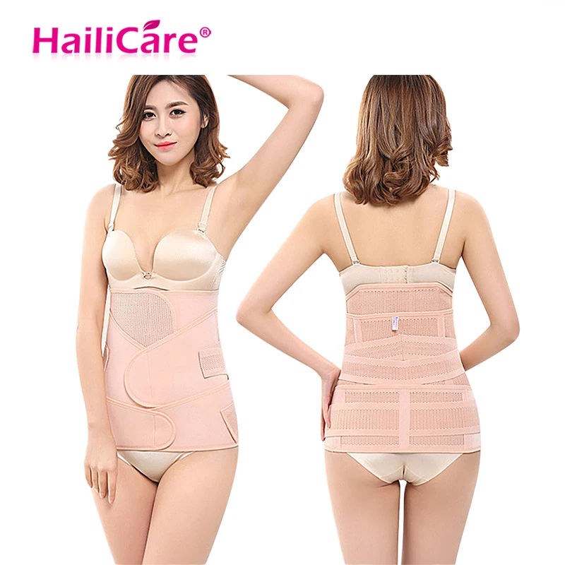 

3 in1 Belly/Abdomen/Pelvis Postpartum Belt Breathable Body Recovery Shapewear Belly Slim Waist Cinchers Waist Trainer Corset