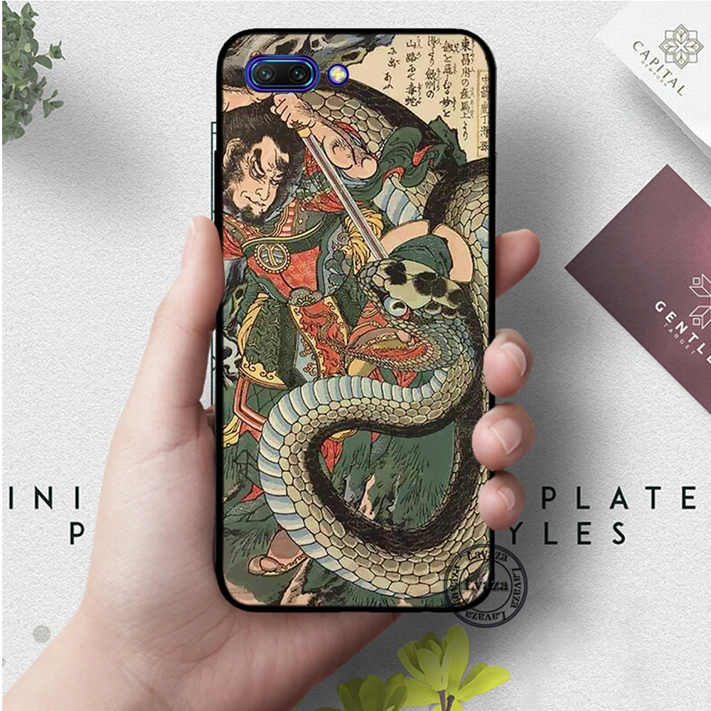 Художественный силиконовый чехол в японском стиле для huawei honor 6A 7A Pro 7X8 Lite 8X 8C 9 Note 10 View 20 9X - Цвет: 5