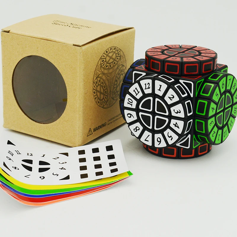2x2 Time Machine Cube наклейки скорость магический куб головоломка ограниченная версия