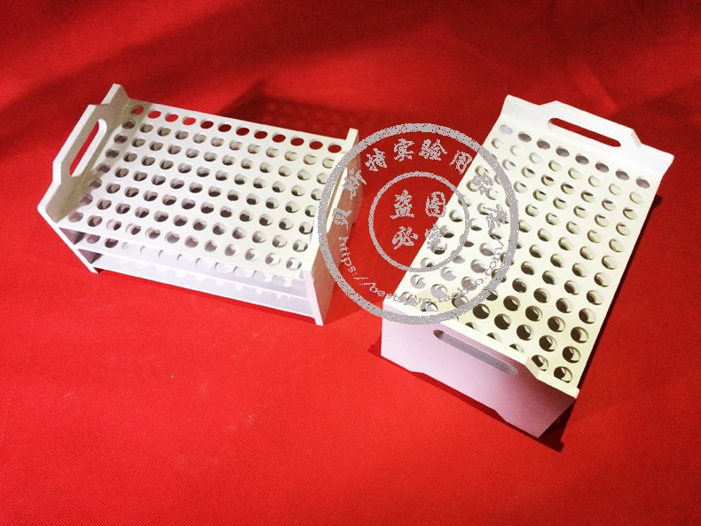 

Medical blood vessel frame, acid and alkali resistant plastic vessel, 96 hole can be customized stacked blood pipe rack