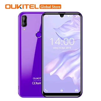 OUKITEL C16 Pro 5,71 ''Android 9,0 19:9 MT6761P 3 ГБ 32 ГБ смартфон отпечаток пальца Лицо ID капля экран 5 В/1A 4G мобильный телефон