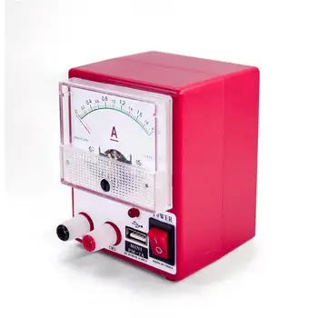

Mini Maintenance Power Meter Household DIY Supply Ammeter PM-2A DCV Output 5.02V DCA Output 2A Repair Tools