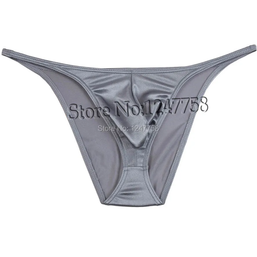 

Sexy Micro Tanga Pants Mens String Shiny Bikini Briefs Underwear