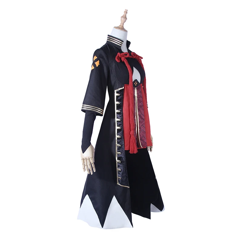 ROLECOS Game FGO Fate Grand Order Cosplay Costumes Okita Souji Alter Devil Saber Evil Combat Suits for Women Cosplay Costumes