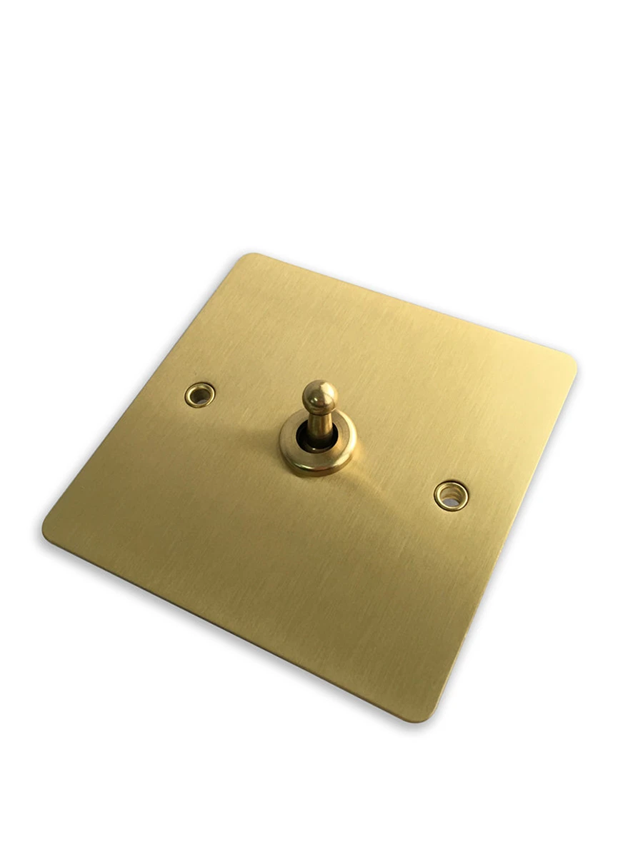 

Switch Socket Panel Lever Switch Type 86 Metal Socket